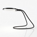 Lup til halsen med LED-belysning Linse 130 mm Fleksibel silikoneslange USB-C opladning Sort Til læsning, syning, hækling og håndarbejde 3