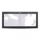 Lupa dioptrica para casco de soldador 1,5 dioptrías Tamaño 11 x 5,5 cm Grosor 3 mm Vidrio Marco negro Para soldadura precisa 1