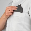 Lupa dobrável 10x aumento Diâmetro 70 mm Lupa portátil para leitura e trabalho de detalhe Óptica de qualidade Corpo em metal Estojo dobrável 5