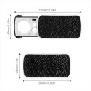 Lupa dobrável com iluminação LED e luz UV 30x 60x 90x de aumento Lupa portátil para jóias Moedas Notas Selos 2