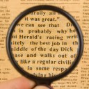 Lupă pliabilă Mărire 10x Diametru 70 mm Lupă portabilă pentru citit și lucrări detaliate Optică de calitate Corp metalic Carcasă cu balamale 4