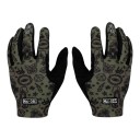 Luvas de ciclismo e outdoor de dedos completos com estampado de imagens no dorso e na palma para bicicleta e outras atividades ao ar livre 5