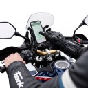 Luvas de corrida de moto com punho longo e fecho duplo em velcro com dedos tácteis e protecções de articulações para motocross unisex 10