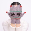 Luvas de Inverno Femininas com Cervo 6