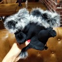 Luvas de Inverno Sem Dedos para Senhora com Coruja 2