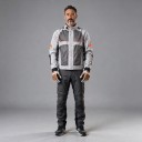 Luvas de moto de verão, respiráveis e à prova de vento, de dedos completos, com função tátil e antiderrapantes, resistentes ao desgaste 2