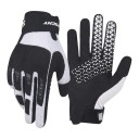 Luvas de moto de verão respiráveis e tácteis com protetor de articulação resistentes a quedas e desgaste para moto e motocross unisex 8