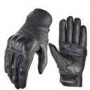 Luvas de motociclista em pele genuína para homem Luvas retro de verão para motocross Equipamento respirável para moto Acessórios 2