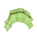 Luvas de natação em silicone com membrana flutuante de dedos cortados 15 x 4 cm Acessório de natação para treino Melhoria da força das mãos e da braçada 4