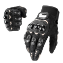 Luvas desportivas de moto com proteção rígida nos nós, luvas de corrida tácteis e respiráveis para moto e bicicleta com pontas antiderrapantes 1