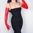 Luvas femininas vermelhas 10