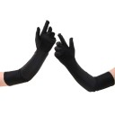 Luvas longas de senhora luxuosas J1976 5