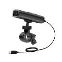 Luvin V8 telecamera per moto dash cam 1440P 2K videoregistratore WiFi applicazione impermeabile visione notturna 75,1 x 36 x 22,8 mm nera per moto 1