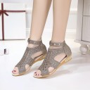 Luxe damessandalen met studs 5