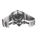Luxe heren automatische horloges met datum Saffierglas Kast 40 mm Roestvrij staal Blauwe wijzerplaat Geïntegreerde band Voor elke dag 4