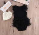Luxe meisjes bodysuits - Zwart 2
