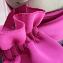 Luxe mini-jurk roze 5