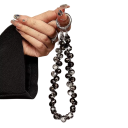 Luxuriöser glitzernder Perlenarmband für das Handgelenk für das Telefon Kurze Anhängerkette für das Handy Universeller Clip für das Handyetui 2