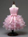 Luxury Girls' Dress - Pink 3