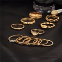 Luxury Set of Women's Rings - 12 Pieces 6