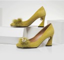 Luxury Women's Court Shoes with Decoration J1369 10