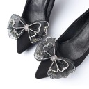Luxury Women's High Heels Decorated with Bow J1980 16