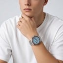Luxus férfi automata kronográf óra tachiméterrel Zafírüveg 50 m vízálló 39 mm ház 316L rozsdamentes acél Acél 11
