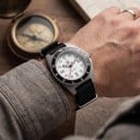 Luxus férfi kvarcóra Vízálló 200 m Zafírüveg Világító indexek BGW9 Tok 40,9 mm Homokfúvott 316L acél Nylon szíj 9