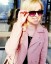 Luxus női műbőr dzseki - rózsaszín 2