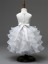 Luxusné dievčenské šaty - Biele 2
