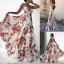 Luxusné kvetované šaty 5