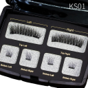 Luxusné magnetické umelé riasy 11 x 29 mm 5 mm Prírodný efekt Opakovane použiteľné segmentové riasy Sada pre jednoduchú aplikáciu 2