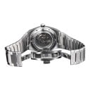 Luxusné pánske automatické hodinky s dátumom Safírové sklo Pouzdro 40 mm Nerezová oceľ Modrý ciferník Integrovaný náramok Na každý deň 4