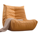 Luxusní křeslo s netradičním designem 75 x 95 x 80 cm umělá kůže polstrované moderní sedací křeslo pro relaxaci do obývacího pokoje 5