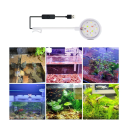 Luz LED para acuario Iluminación mini a prueba de agua para plantas acuáticas Accesorios para acuarios pequeños y decorativos de vidrio de 2 a 4