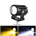 Luz LED universal para motociclos 3000 lm Corpo em alumínio IP67 Resistente à água Alto desempenho Iluminação para moto Condução diurna 2