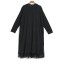 Luźna sukienka czarna 2