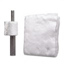 Lydisolerende fyldstof til udstødning 100 x 50 cm Tykkelse 6 mm E-glassfiber Hvid Dæmperfyldstof Til reparation og renovering af motorcykeludstødning 3