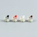Lydløse Gateron-switche sort