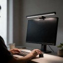 LYMAX L1 PLUS 42 cm LED Light Bar for Monitor Wireless Controller 3 Colour Temperatures Dimming Aluminium USB-C Black For Work 6