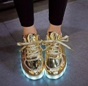 Lysande sneakers för flickor 6