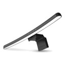 Lysende LED-stribe til buet skærm 40 cm RGB baggrundsbelysning Asymmetrisk lys uden refleksioner Glidende dæmpning Timer Sort USB-strøm 1