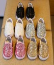 Lysende slip-on sneakers til piger 5