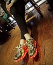 Lysende sneakers til piger 5