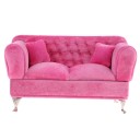 Lyserød sofa til en dukke 2