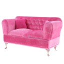 Lyserød sofa til en dukke 4