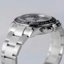 Lyxiga herrautomatiska klockor Chronograf med genomskinligt baklock Safirglas Kapsel 39 mm Rostfritt stål 316L Stålarmband 11