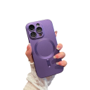 Lyxigt trådlöst laddningsfodral för iPhone 17 Pro Magnetisk fäste Skyddande skal med laddning 6