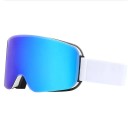 Lyžařské brýle 17,6 x 9,8 cm UV400 Unisex Acetát Nemlžící třívrstvé provedení Ochranné brýle na lyže snowboard zimní sporty 6