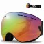 Lyžařské brýle se zrcadlovým efektem Brýle na lyžování a snowboard s ochranou UV400 pro muže i ženy Lyžařské brýle na helmu proti mlžení 12
